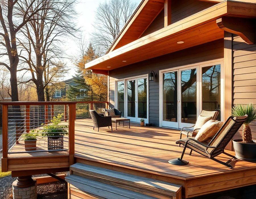 Modern Deck Build